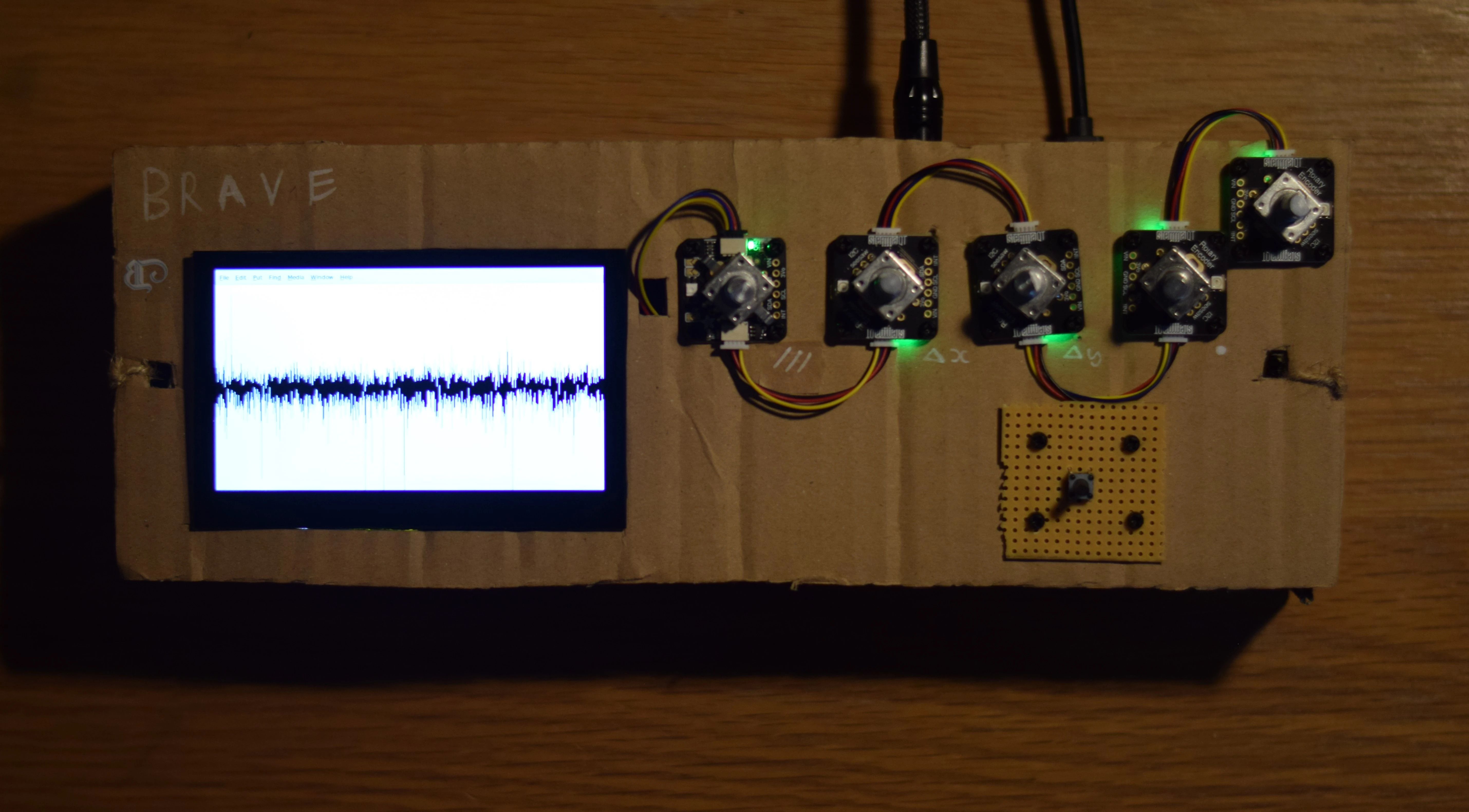 Brave in prototyping stage
